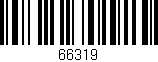 Código de barras (EAN, GTIN, SKU, ISBN): '66319'