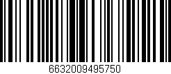 Código de barras (EAN, GTIN, SKU, ISBN): '6632009495750'