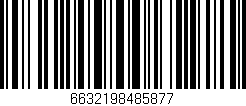 Código de barras (EAN, GTIN, SKU, ISBN): '6632198485877'