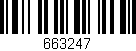 Código de barras (EAN, GTIN, SKU, ISBN): '663247'