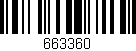 Código de barras (EAN, GTIN, SKU, ISBN): '663360'