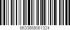 Código de barras (EAN, GTIN, SKU, ISBN): '6633668061324'