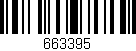 Código de barras (EAN, GTIN, SKU, ISBN): '663395'