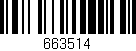Código de barras (EAN, GTIN, SKU, ISBN): '663514'