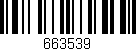 Código de barras (EAN, GTIN, SKU, ISBN): '663539'