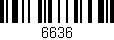 Código de barras (EAN, GTIN, SKU, ISBN): '6636'