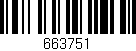 Código de barras (EAN, GTIN, SKU, ISBN): '663751'