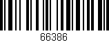 Código de barras (EAN, GTIN, SKU, ISBN): '66386'