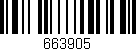 Código de barras (EAN, GTIN, SKU, ISBN): '663905'