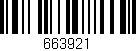 Código de barras (EAN, GTIN, SKU, ISBN): '663921'