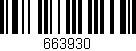 Código de barras (EAN, GTIN, SKU, ISBN): '663930'
