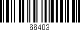 Código de barras (EAN, GTIN, SKU, ISBN): '66403'