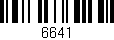 Código de barras (EAN, GTIN, SKU, ISBN): '6641'