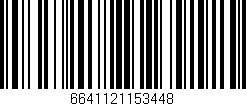 Código de barras (EAN, GTIN, SKU, ISBN): '6641121153448'