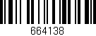Código de barras (EAN, GTIN, SKU, ISBN): '664138'
