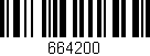 Código de barras (EAN, GTIN, SKU, ISBN): '664200'