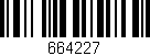Código de barras (EAN, GTIN, SKU, ISBN): '664227'