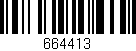 Código de barras (EAN, GTIN, SKU, ISBN): '664413'