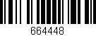 Código de barras (EAN, GTIN, SKU, ISBN): '664448'