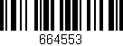 Código de barras (EAN, GTIN, SKU, ISBN): '664553'