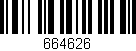 Código de barras (EAN, GTIN, SKU, ISBN): '664626'