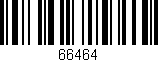 Código de barras (EAN, GTIN, SKU, ISBN): '66464'