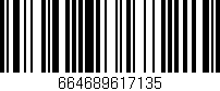 Código de barras (EAN, GTIN, SKU, ISBN): '664689617135'