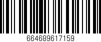 Código de barras (EAN, GTIN, SKU, ISBN): '664689617159'