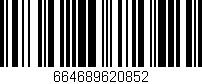 Código de barras (EAN, GTIN, SKU, ISBN): '664689620852'