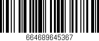 Código de barras (EAN, GTIN, SKU, ISBN): '664689645367'