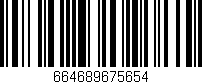 Código de barras (EAN, GTIN, SKU, ISBN): '664689675654'