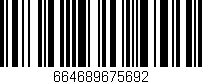 Código de barras (EAN, GTIN, SKU, ISBN): '664689675692'