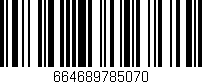 Código de barras (EAN, GTIN, SKU, ISBN): '664689785070'