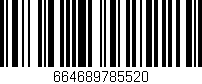Código de barras (EAN, GTIN, SKU, ISBN): '664689785520'