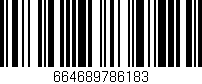 Código de barras (EAN, GTIN, SKU, ISBN): '664689786183'