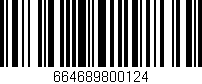 Código de barras (EAN, GTIN, SKU, ISBN): '664689800124'