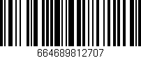 Código de barras (EAN, GTIN, SKU, ISBN): '664689812707'