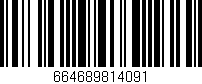 Código de barras (EAN, GTIN, SKU, ISBN): '664689814091'