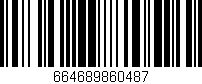 Código de barras (EAN, GTIN, SKU, ISBN): '664689860487'