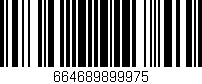 Código de barras (EAN, GTIN, SKU, ISBN): '664689899975'