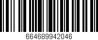 Código de barras (EAN, GTIN, SKU, ISBN): '664689942046'