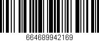 Código de barras (EAN, GTIN, SKU, ISBN): '664689942169'