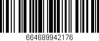 Código de barras (EAN, GTIN, SKU, ISBN): '664689942176'
