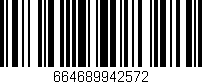 Código de barras (EAN, GTIN, SKU, ISBN): '664689942572'