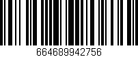 Código de barras (EAN, GTIN, SKU, ISBN): '664689942756'