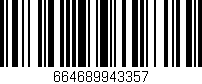 Código de barras (EAN, GTIN, SKU, ISBN): '664689943357'