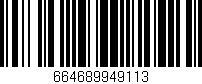 Código de barras (EAN, GTIN, SKU, ISBN): '664689949113'