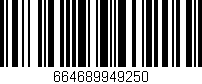 Código de barras (EAN, GTIN, SKU, ISBN): '664689949250'