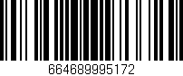 Código de barras (EAN, GTIN, SKU, ISBN): '664689995172'