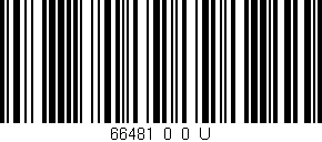 Código de barras (EAN, GTIN, SKU, ISBN): '66481_0_0_U'